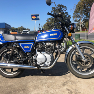 Yamaha XS400E 1978 Blue